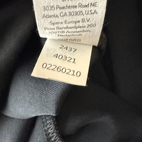 Spanx Faux Leather Leggings Black Size S - Picture 9 of 9